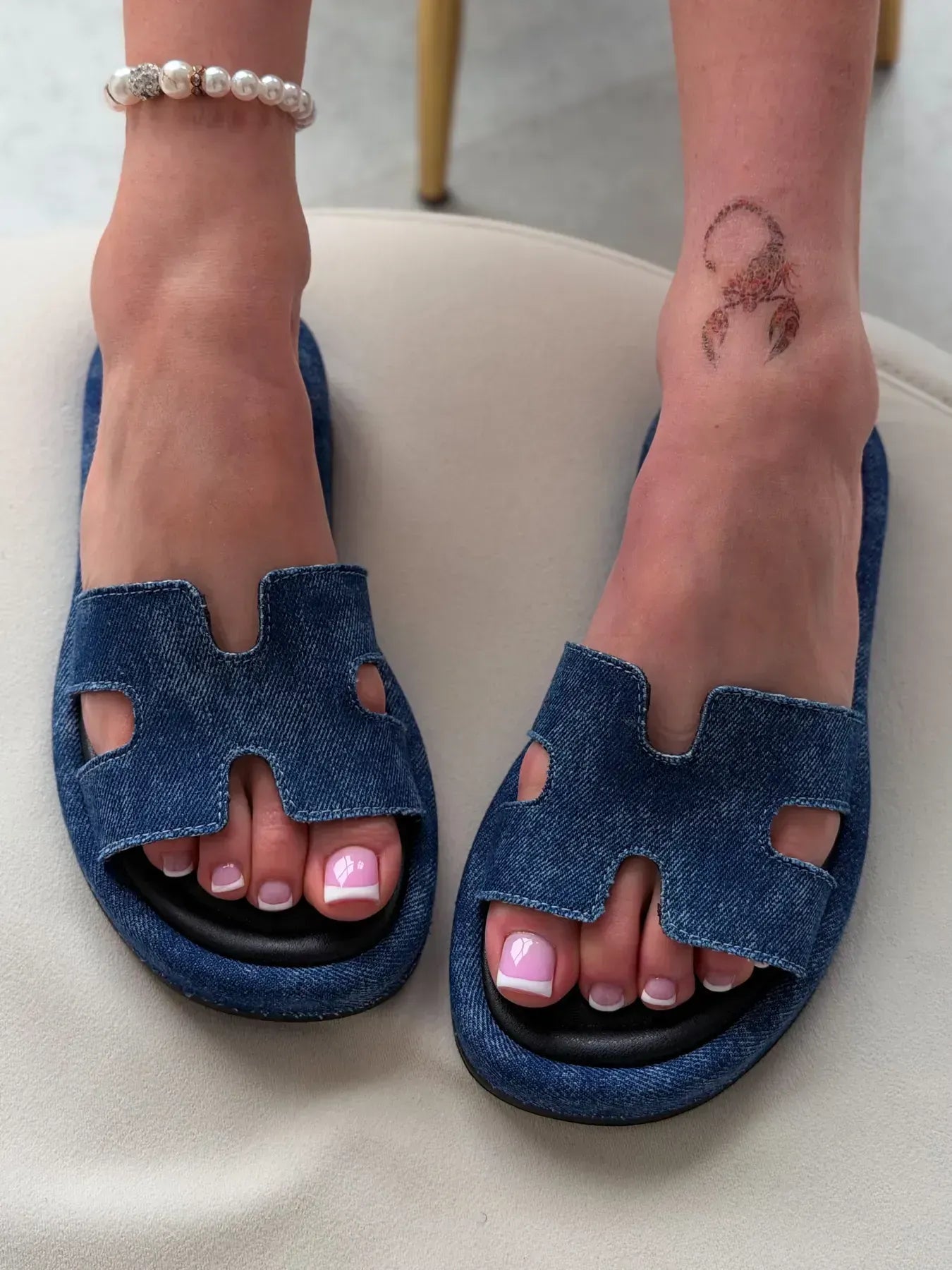 Modèle Fenzi en denim